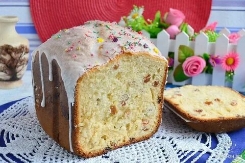 Очень вкусный кулич в хлебопечке