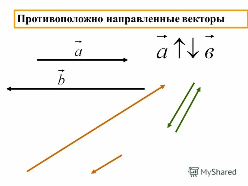 какой из перечисленных векторов коллинеарен вектору