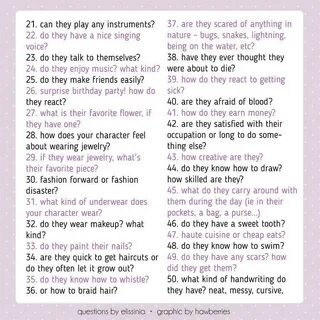 1 i can ask questions