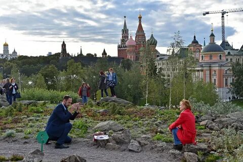 Парк аттракционов зарядье москва