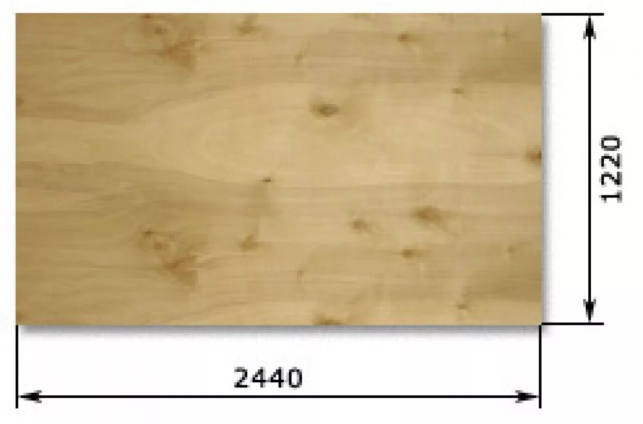 Фанера 10 мм размеры листа