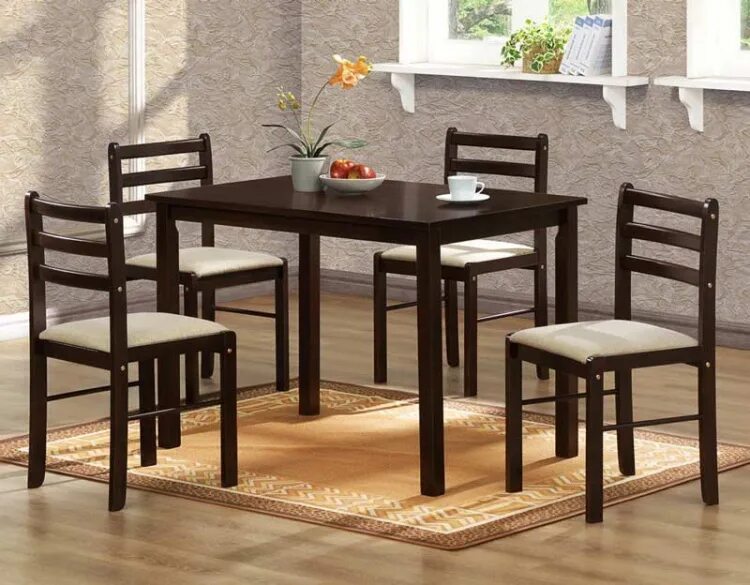 Кухонный комплект стол и стулья. Кухонный стол и стулья комплект. Комплект стол и стулья для кухни. Кухонный набор стол и стулья. Обеденный комплект для кухни.