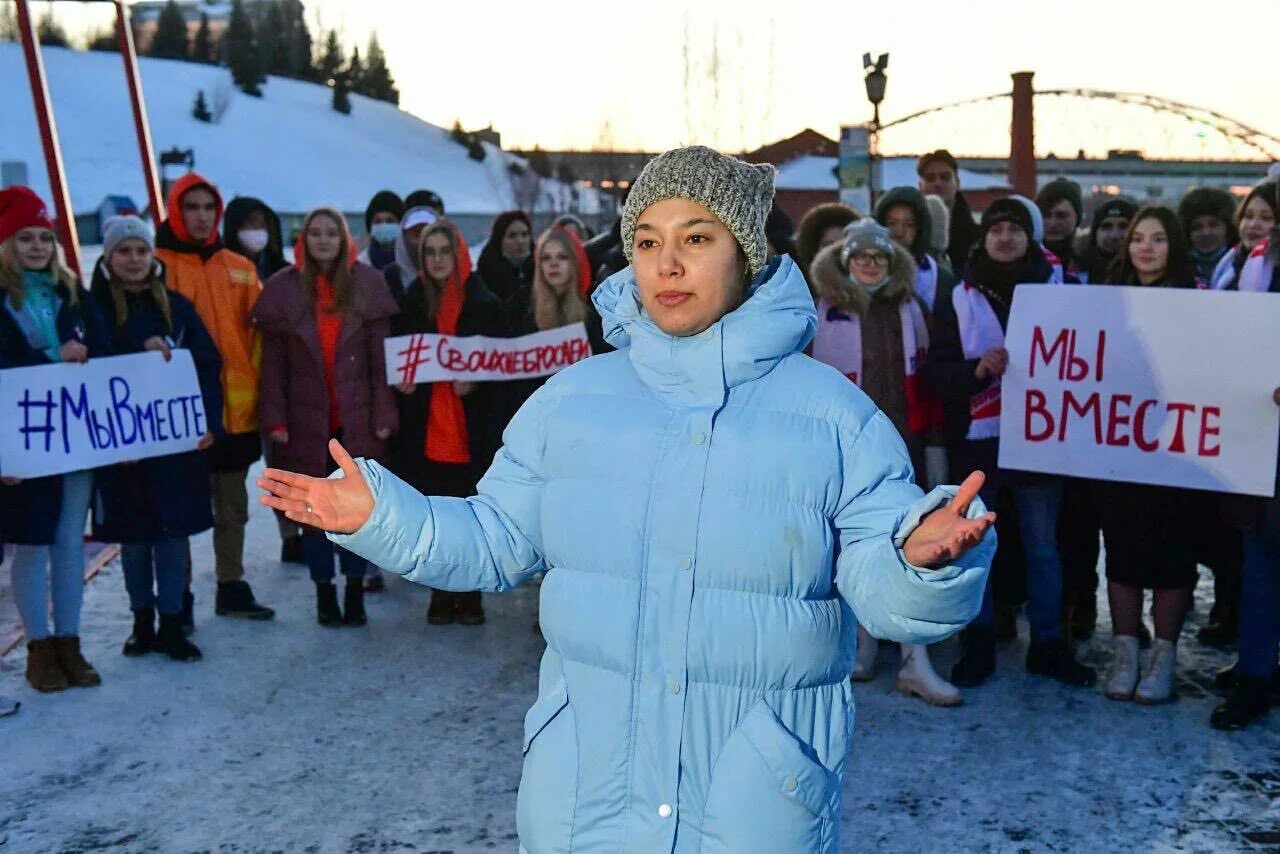 Акция днр и лнр в поддержку. Флешмоб в поддержку.