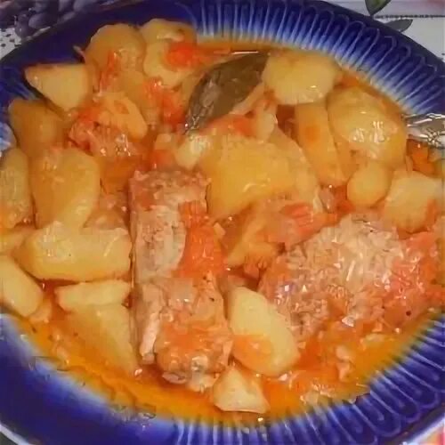 Жаркое пошагово с фото Просто божественный рецепт жаркого совершенства Ну очень вкусно!