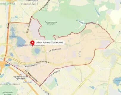 Где находится косино ухтомская