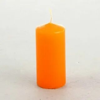 Оранжевые свечи