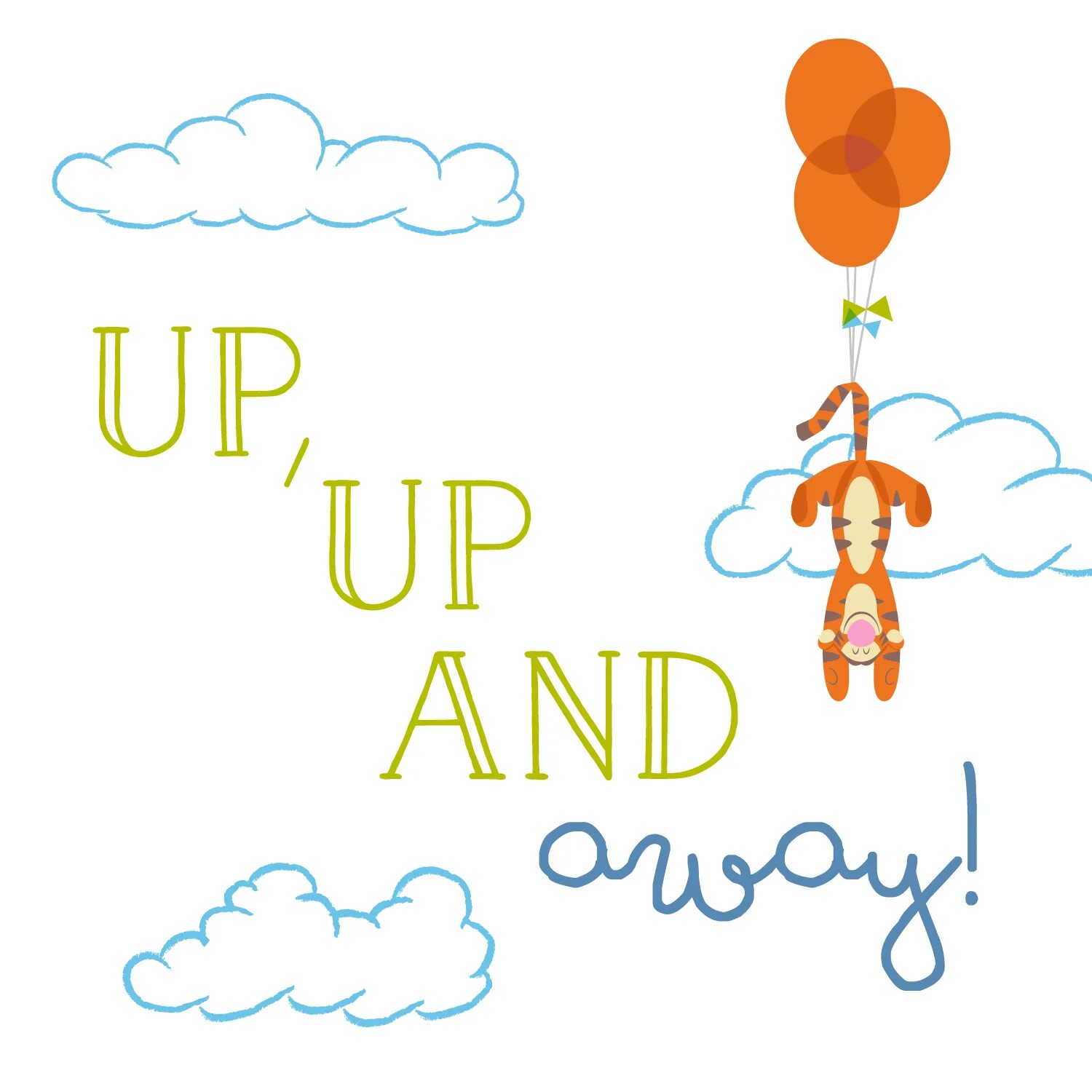Up and away. Up up. Up up and away. "Up up and away" stocking Kooler Design. Up and away 1
