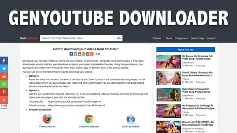 Genyoutube com