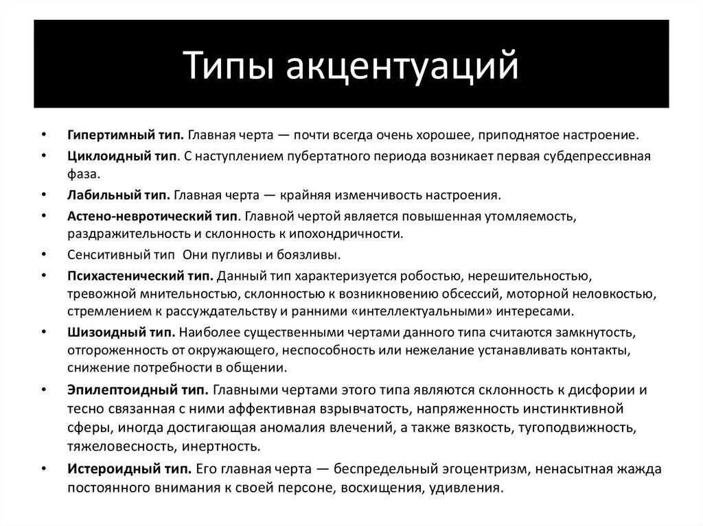 Психология шизоидный Тип характера. Типы личности в психологии шизоид. Истероидный Тип акцентуации. Типы акцентуации личности. Акцентуация характера свойственно