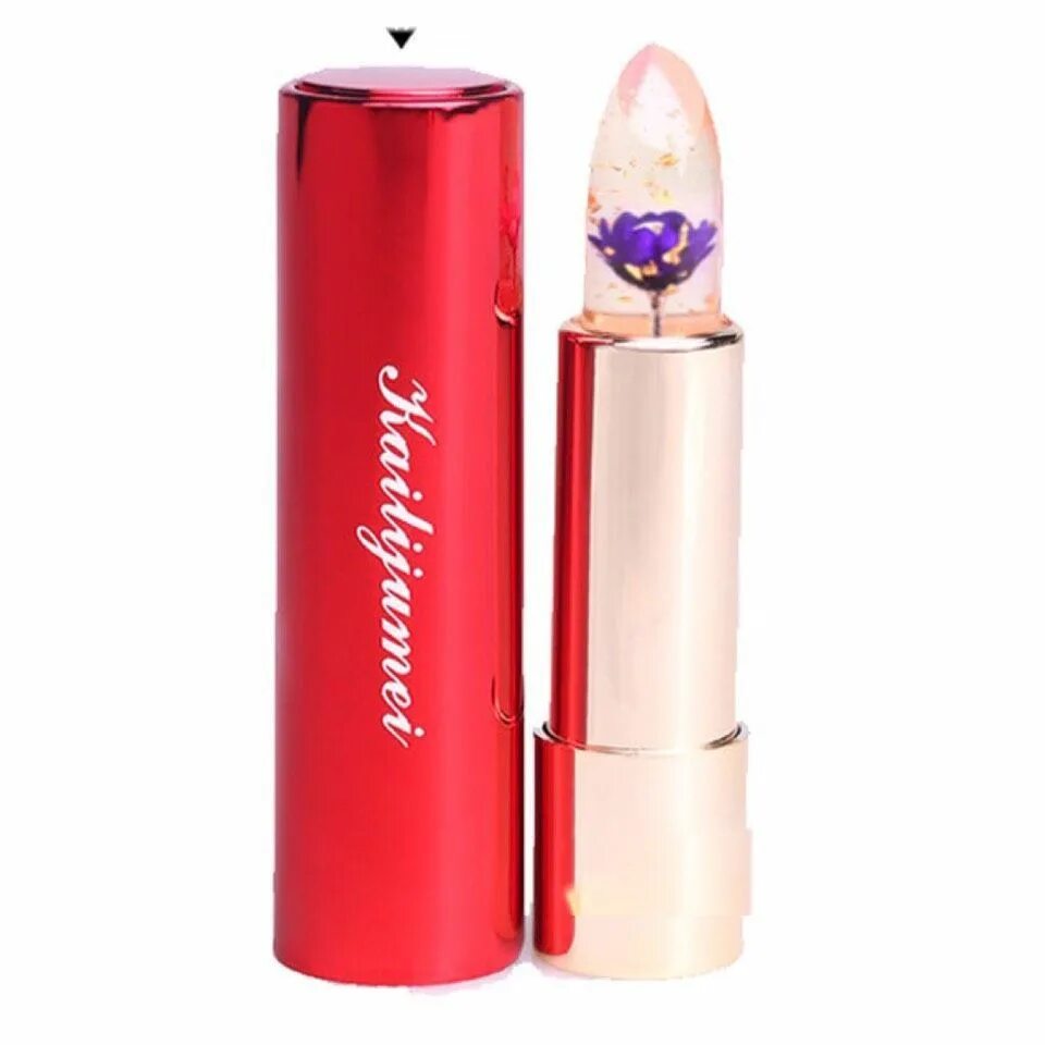 Помада Jelly Flower Lipstick. Помада с цветком внутри. Красивая китайская помада. Kims помада-бальзам Flower. Wet dream помада