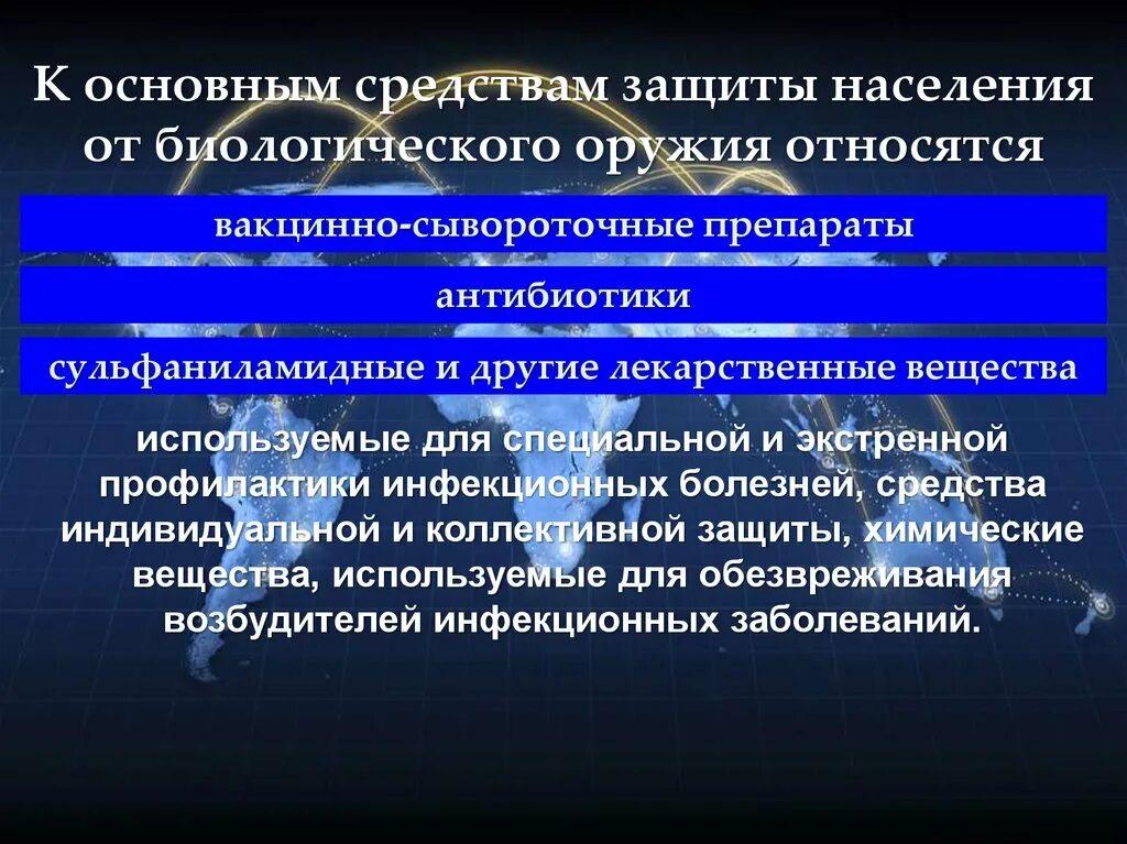 Основные средства защиты от биологического оружия. Основные средства защиты населения от бактериологического. Основные способы защиты от биологического оружия. Биологическое оружие основные средства защиты. Основные средства защиты населения от биологического оружия.