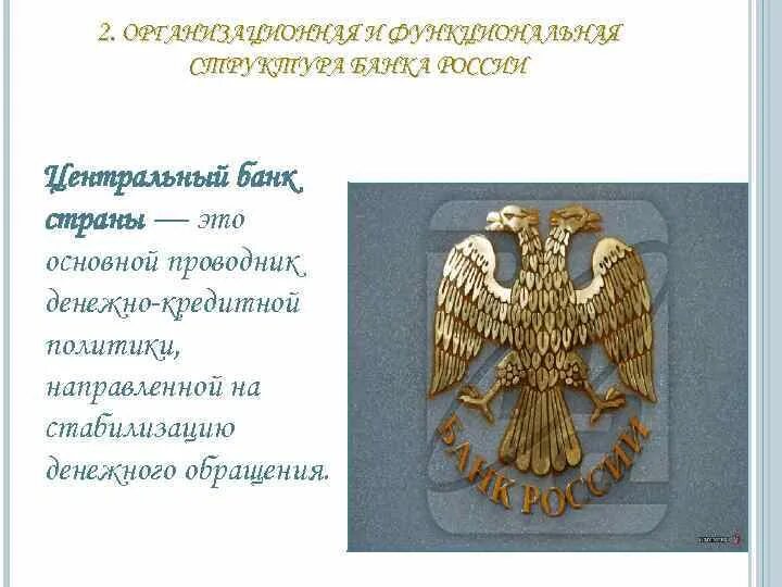 Центральный банк структура и функции. Центральный банк организационная структура.