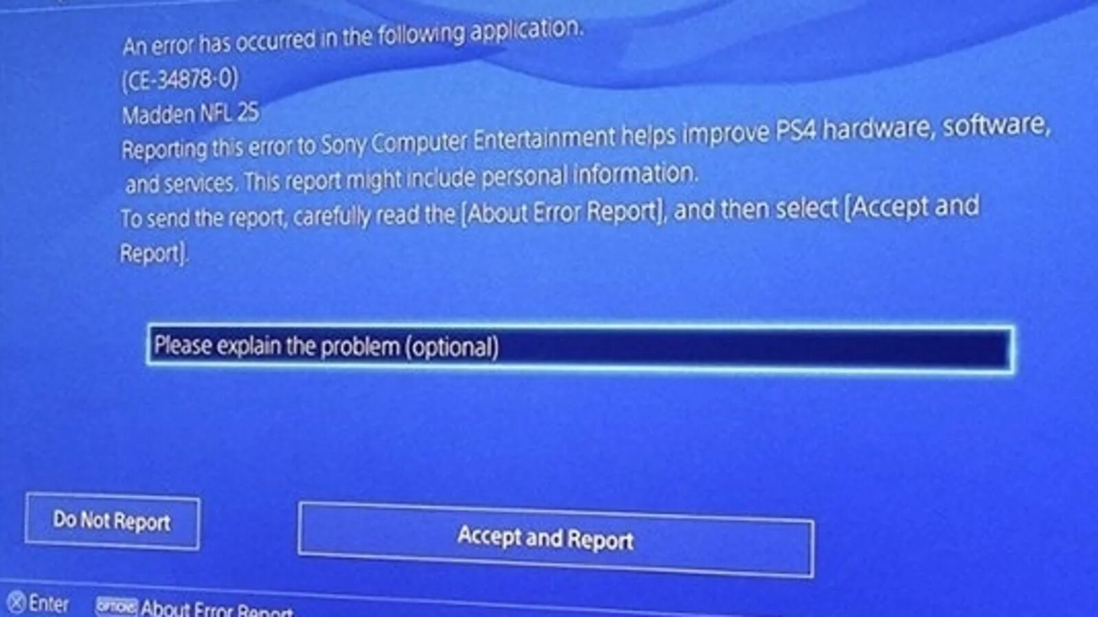 Сложнейшая проблема ошибка. Playstation 4 ошибки. ошибка ce-34878-0 ps4. ошибка report problem. нельзя выполнить загрузку playstation 4.