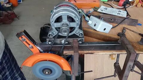 Станок из двигателя от стиральной машины