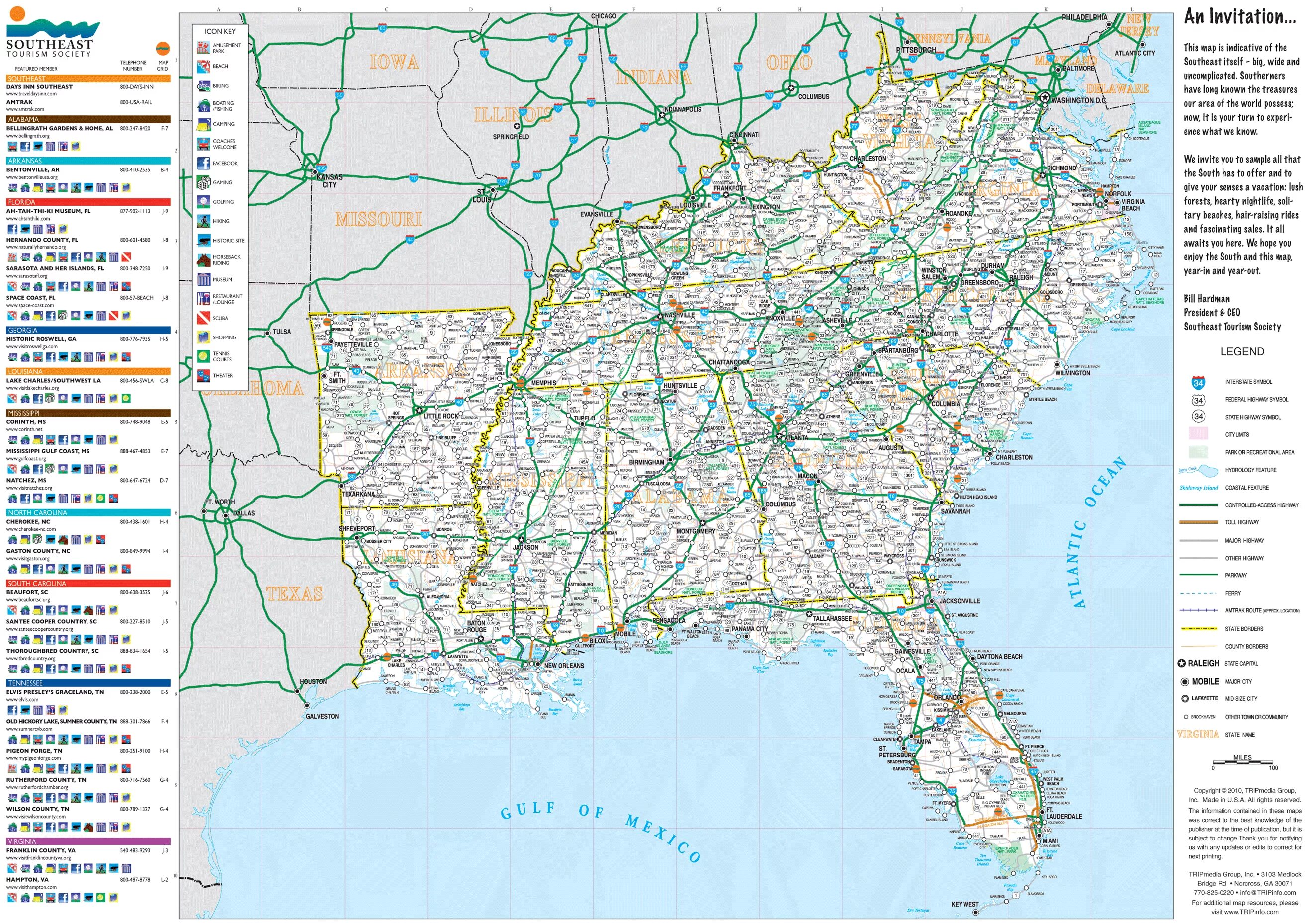 Восточное побережье США на карте. The Southeast карта. Западное побережье США на карте. Атлас дорог США.