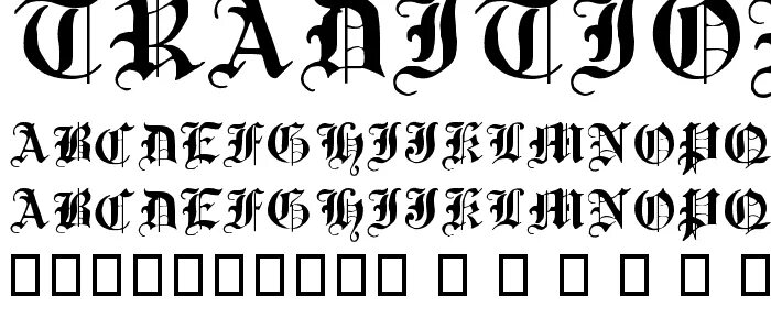 Unable to find vl gothic