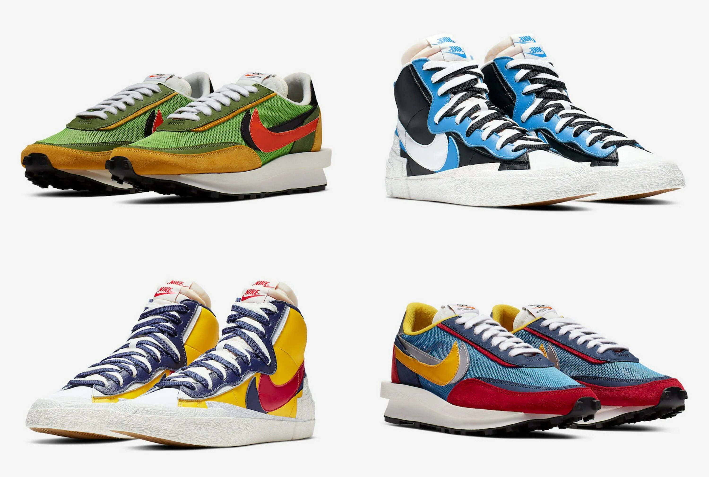 Nike Blazer x Sacai. Nike x Sacai Blazer Mid. Nike Sacai Vaporwaffle. Блейзеры найк коллаб.