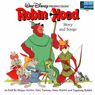 Walt Disney's Robin Hood - Story & Songs Soundtrack LP/CD.