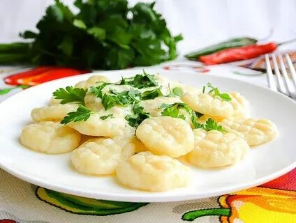 Постные клецки