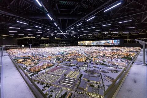 Сиреневая аллея павильон макет москвы