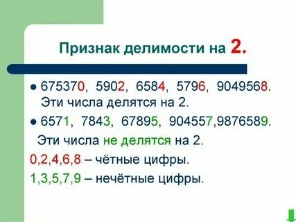 Делит ли число 2 число 2
