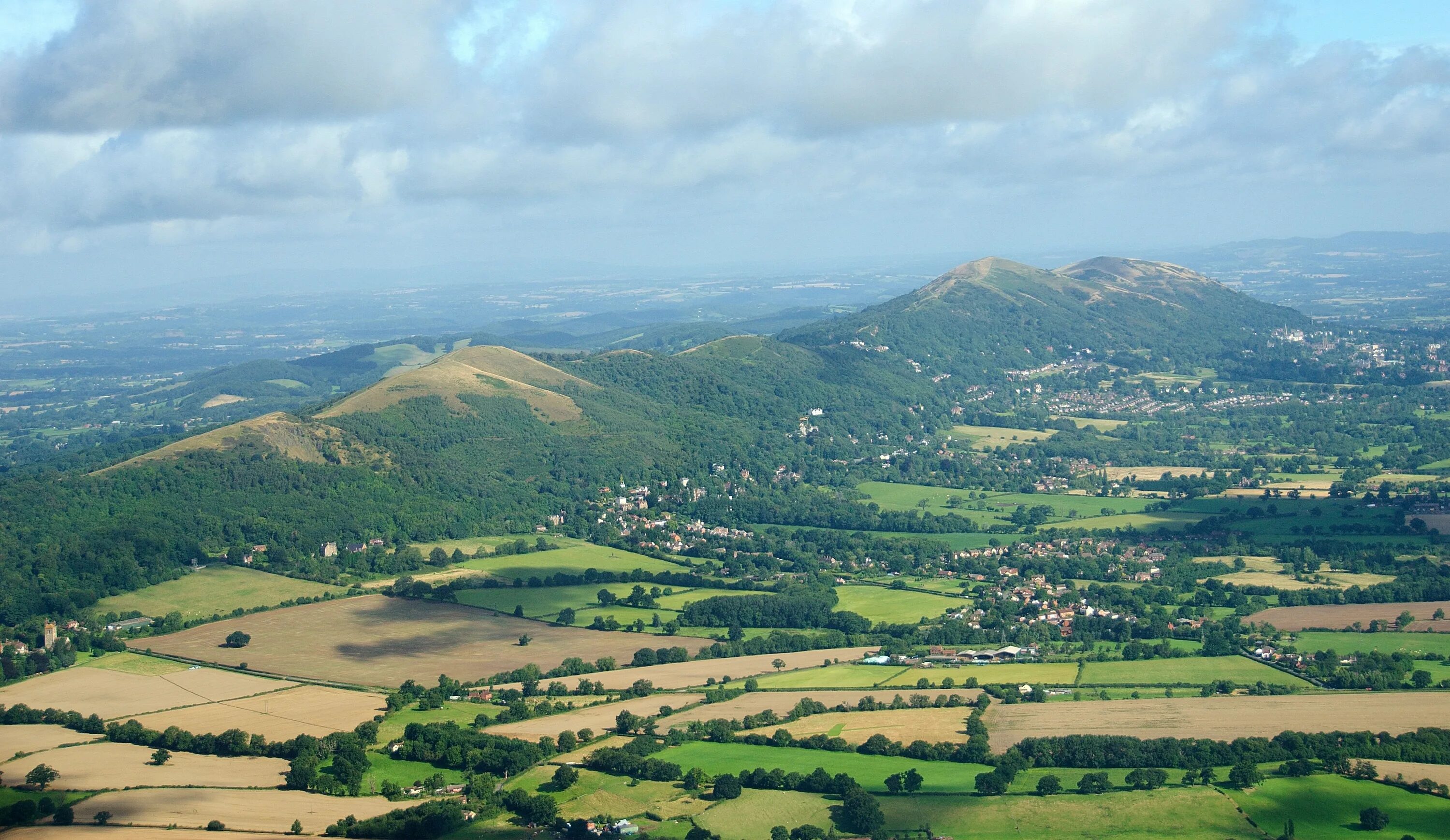 Малверн Хилл. Таунус горы. Malvern Hills Worcestershire. Hills фото.