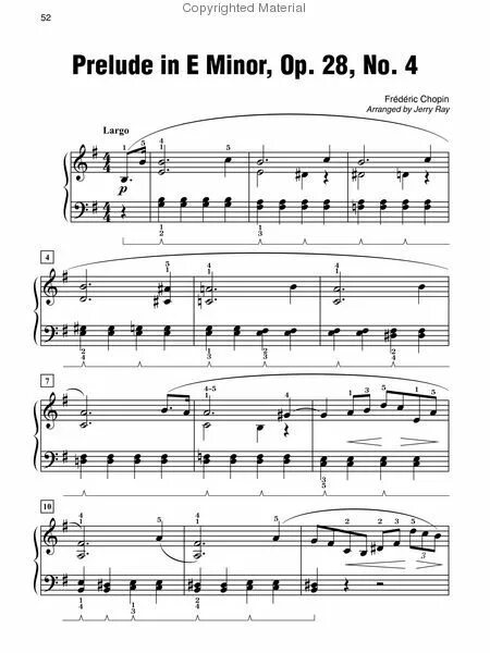 Prelude in e minor