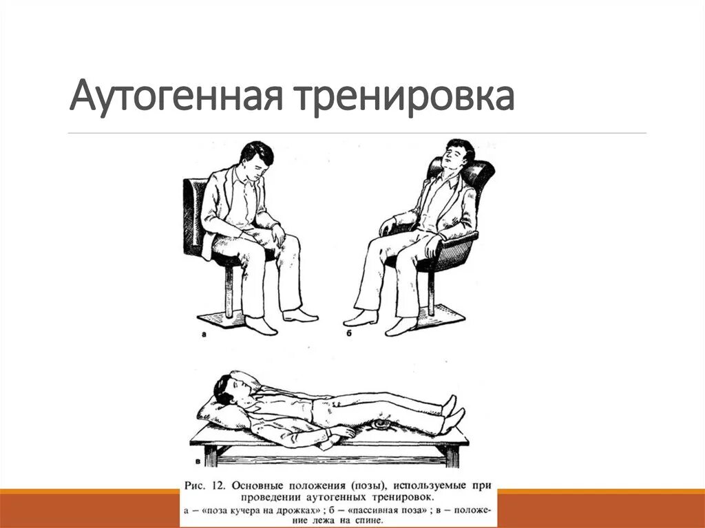 Три положение. Методика Шульца аутогенная тренировка. Формулы Шульца аутогенная тренировка. , Психотерапевтическая методика — аутогенная тренировка. Элементы аутогенной тренировки.