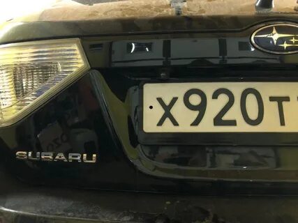 Штатная камера субару