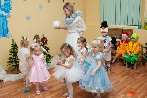 Новый год в детском саду ясли