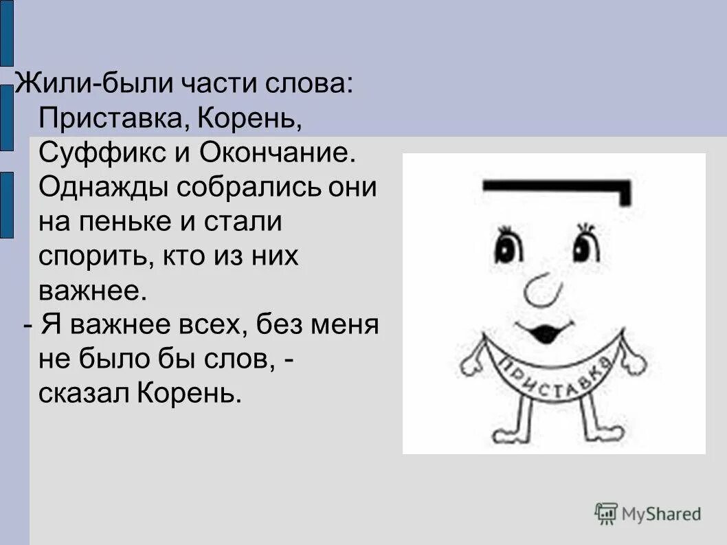 Окончание слова рассказ. Сказка про морфемы. Сказка про морфемы 5 класс. Сказка про части слова. Сказка про суффикс.