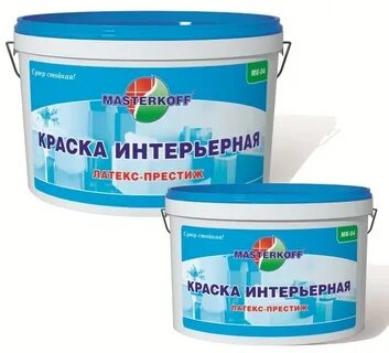 Латексная или акриловая краска для стен