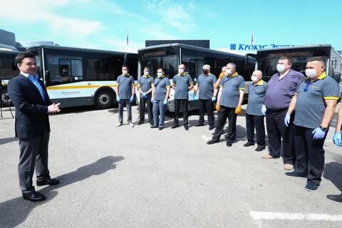 В автоколонне было несколько машин