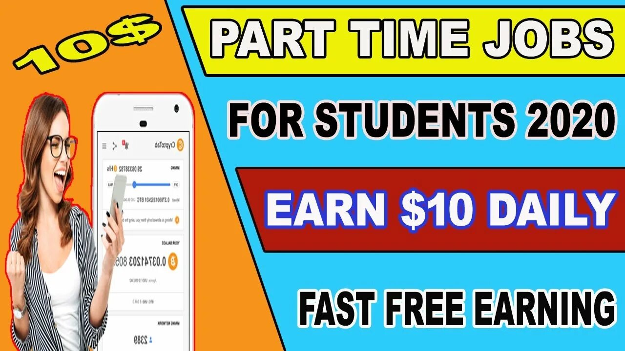 Earn part time. Part time job. part time jobs for students. job advertisement. job ads part-time.