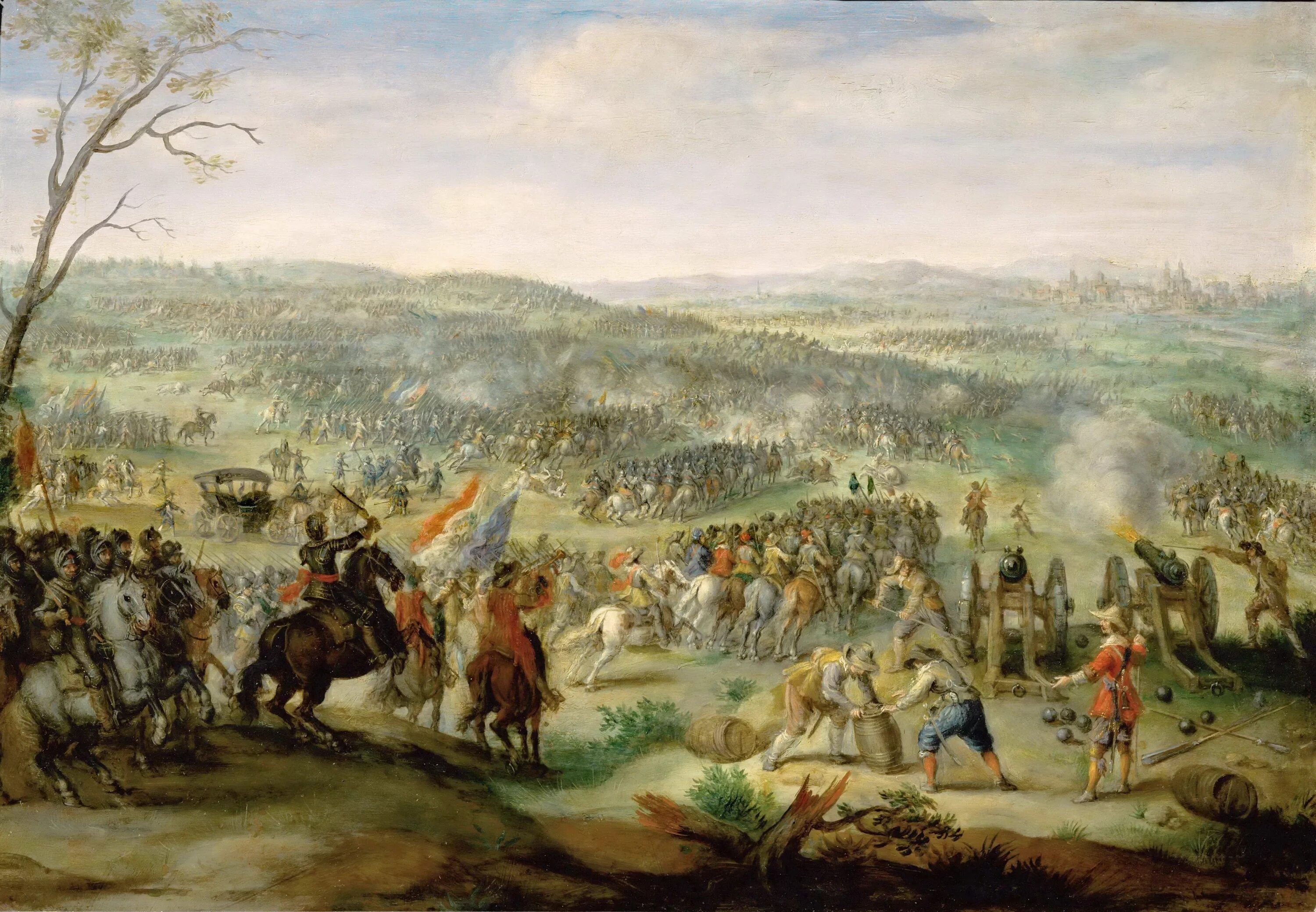 1618 1648 год событие. Питер снайерс битва на белой горе. Сражения тридцатилетней войны.