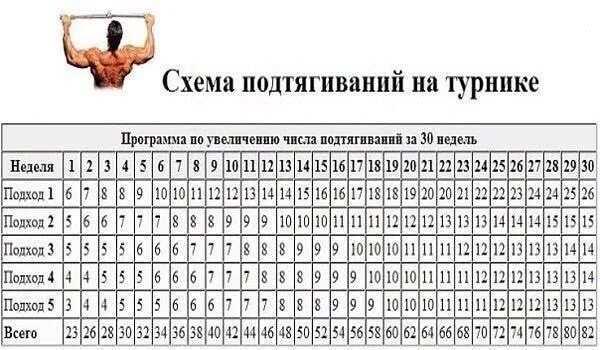 Программа подтягиваний для начинающих. Схема подтягиваний 50 раз. таблица увеличения подтягиваний. схема подтягиваний и отжиманий. подтягивания схема тренировок.