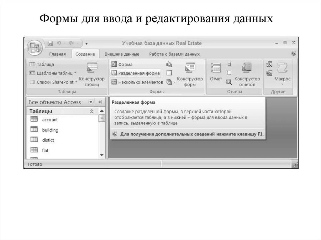 Приложение для ввода данных. Форма для ввода и редактирования данных. Создание формы для ввода данных. Форма для ввода данных в access. Ввод данных в таблицу и в форму.