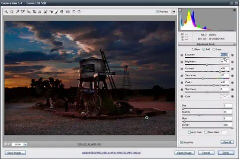 Профили camera raw
