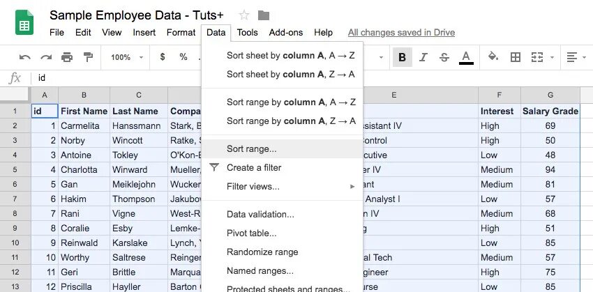 Гугл таблицы. Фильтр в гугл таблицах. Google Sheets инструменты. Sort Filter. Как отсортировать в гугл таблицах