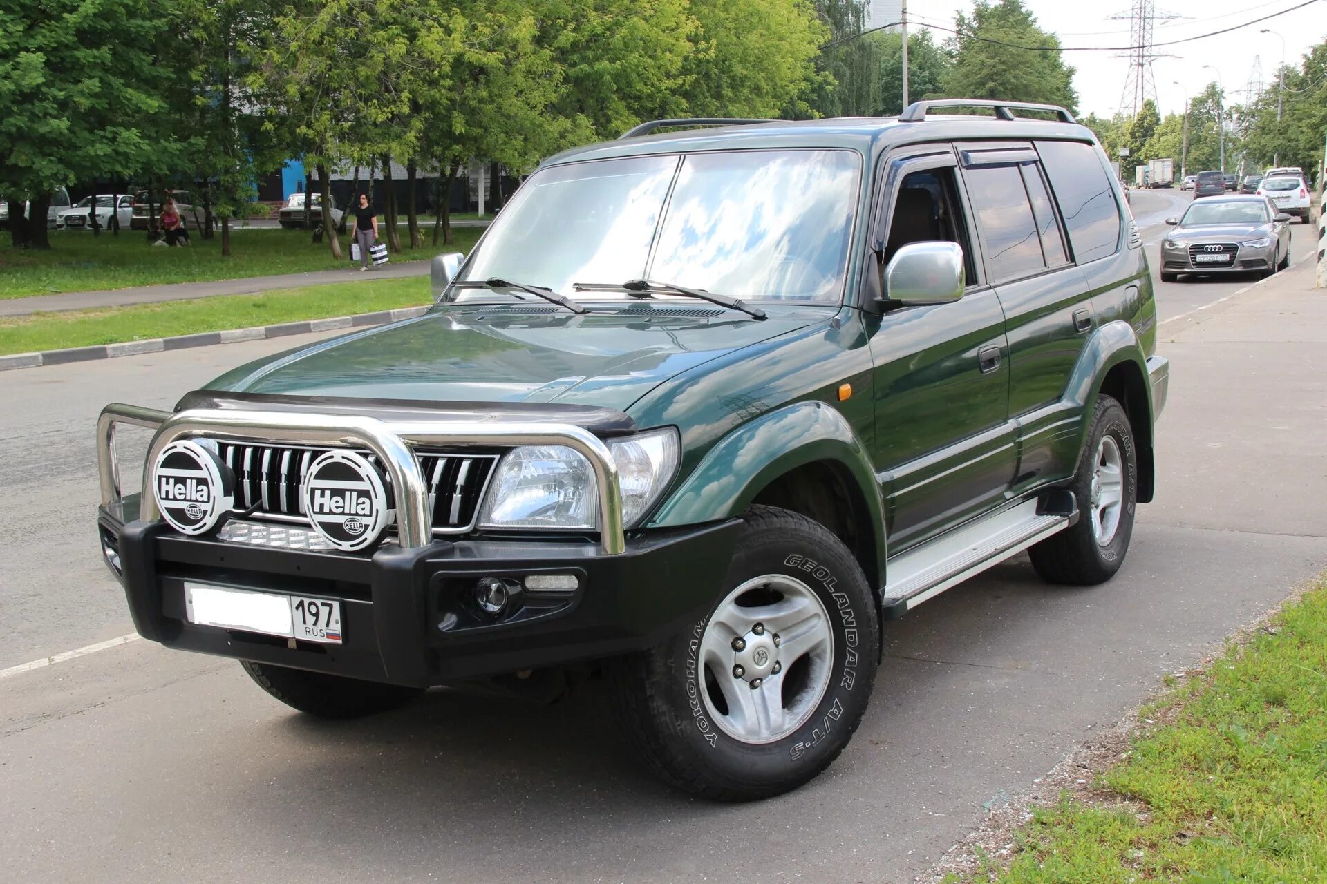 Прадо 2000 года. Toyota Land Cruiser Prado 2000. Прадо 90 зеленый. Прадо 95 зеленый.