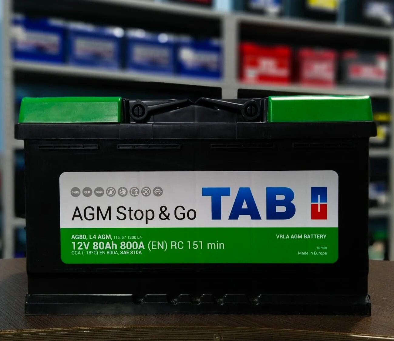 Аккумуляторы agm stop go. Аккумулятор tab 60 agm.
