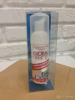 Пенка отбеливающая global