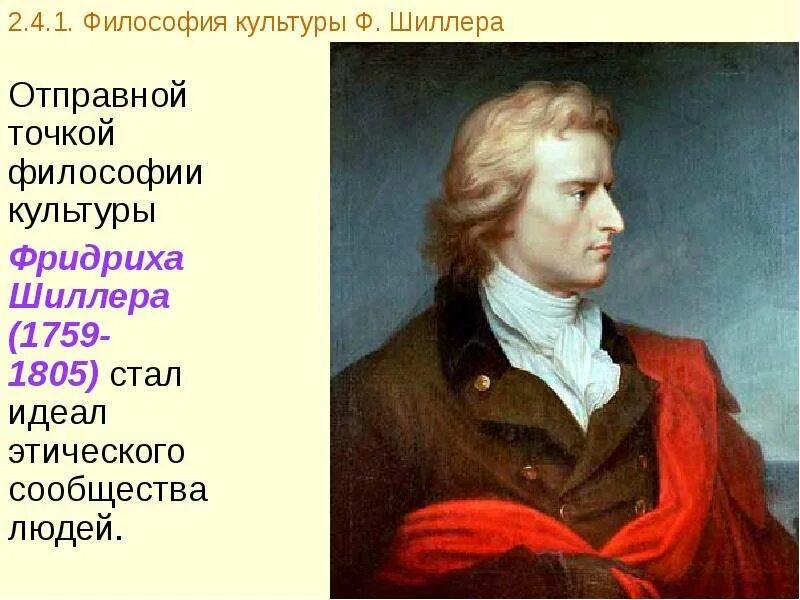 Основные идеи фридриха шиллера. Основные идеи фридриха шиллера