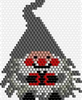 Гномик из бисера