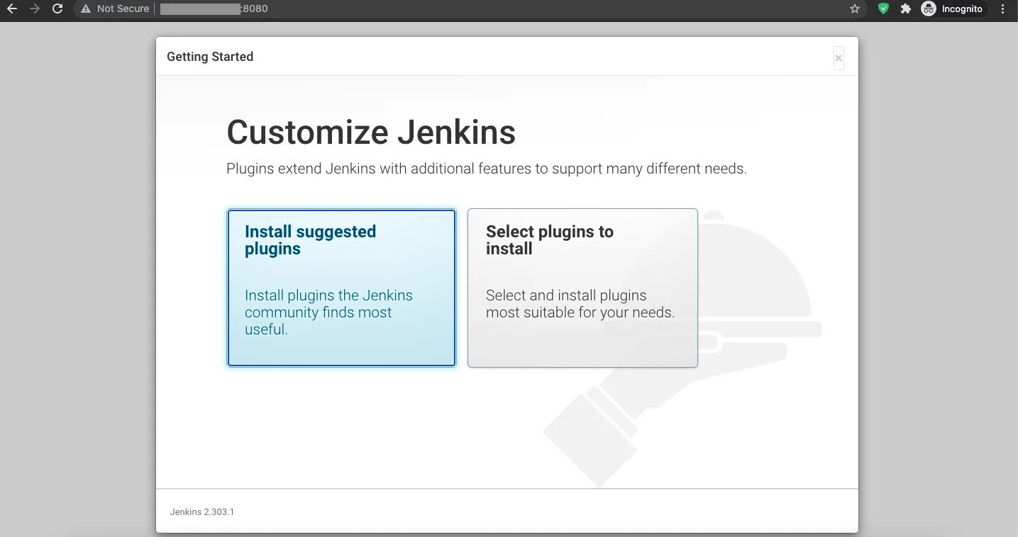 Plugin installation is