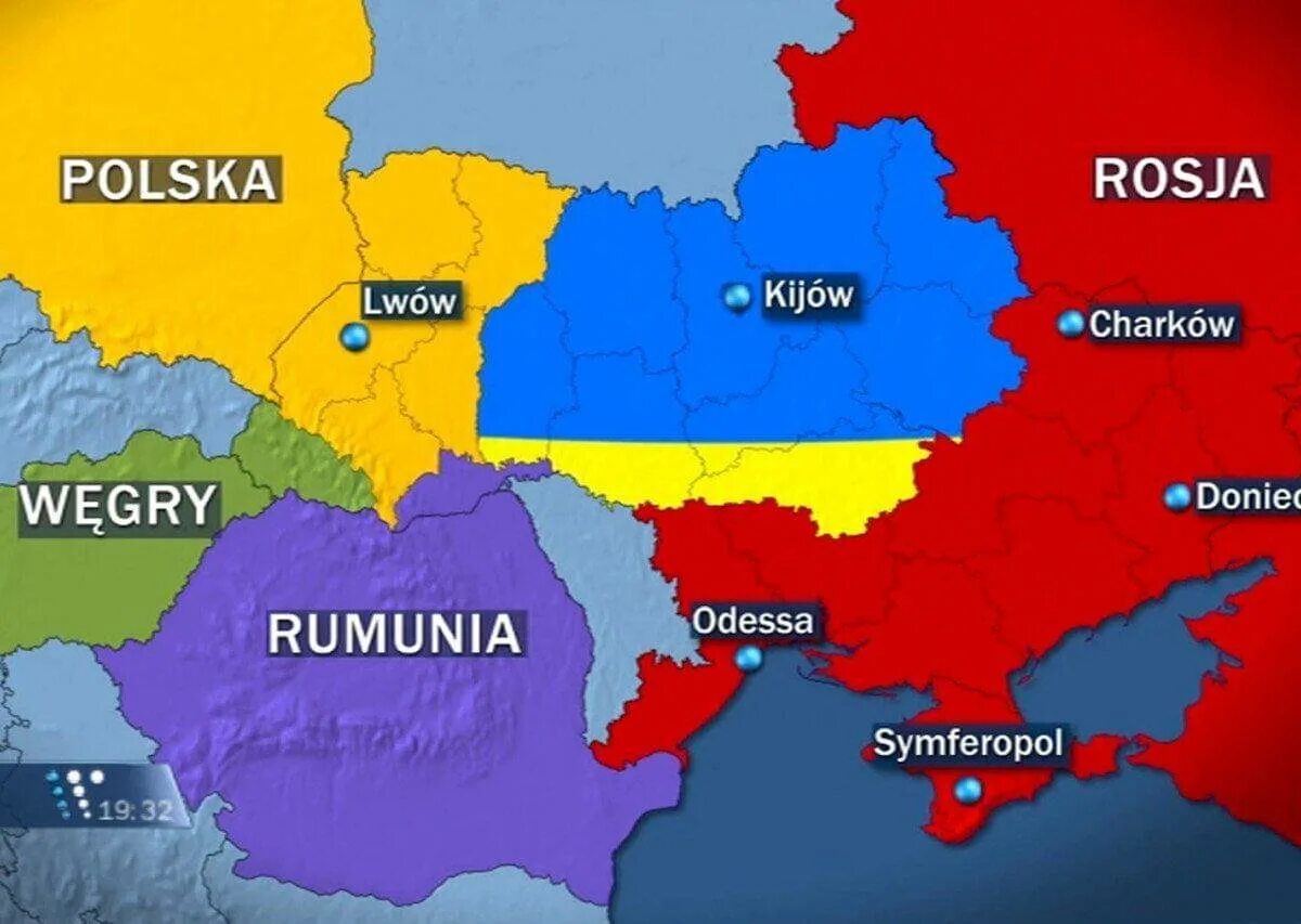 Есть ли украина в россии. Распад Украины. Карта Украины. Карта Польши и Украины. Развал Украины.