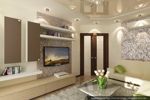 Дизайн недорогих гостиных