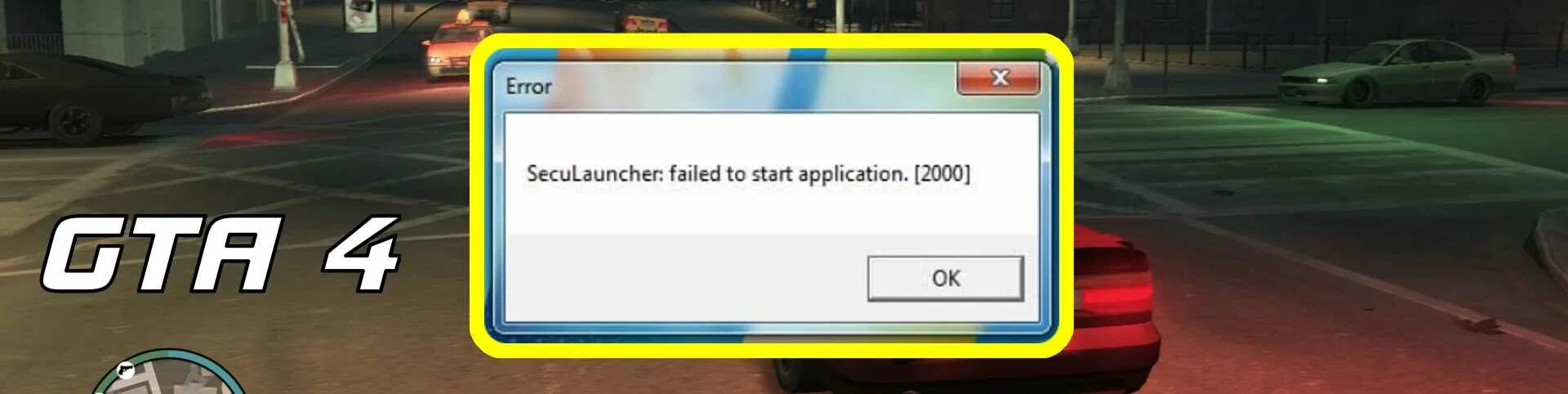 Failed to start application 2000. Ошибка ГТА 4 Seculauncher failed to start application 2000. Error Seculauncher: failed to start application. [2000]. Seculauncher failed to start application 2000. При запуске игры ошибка Seculauncher failed to start application 2000.