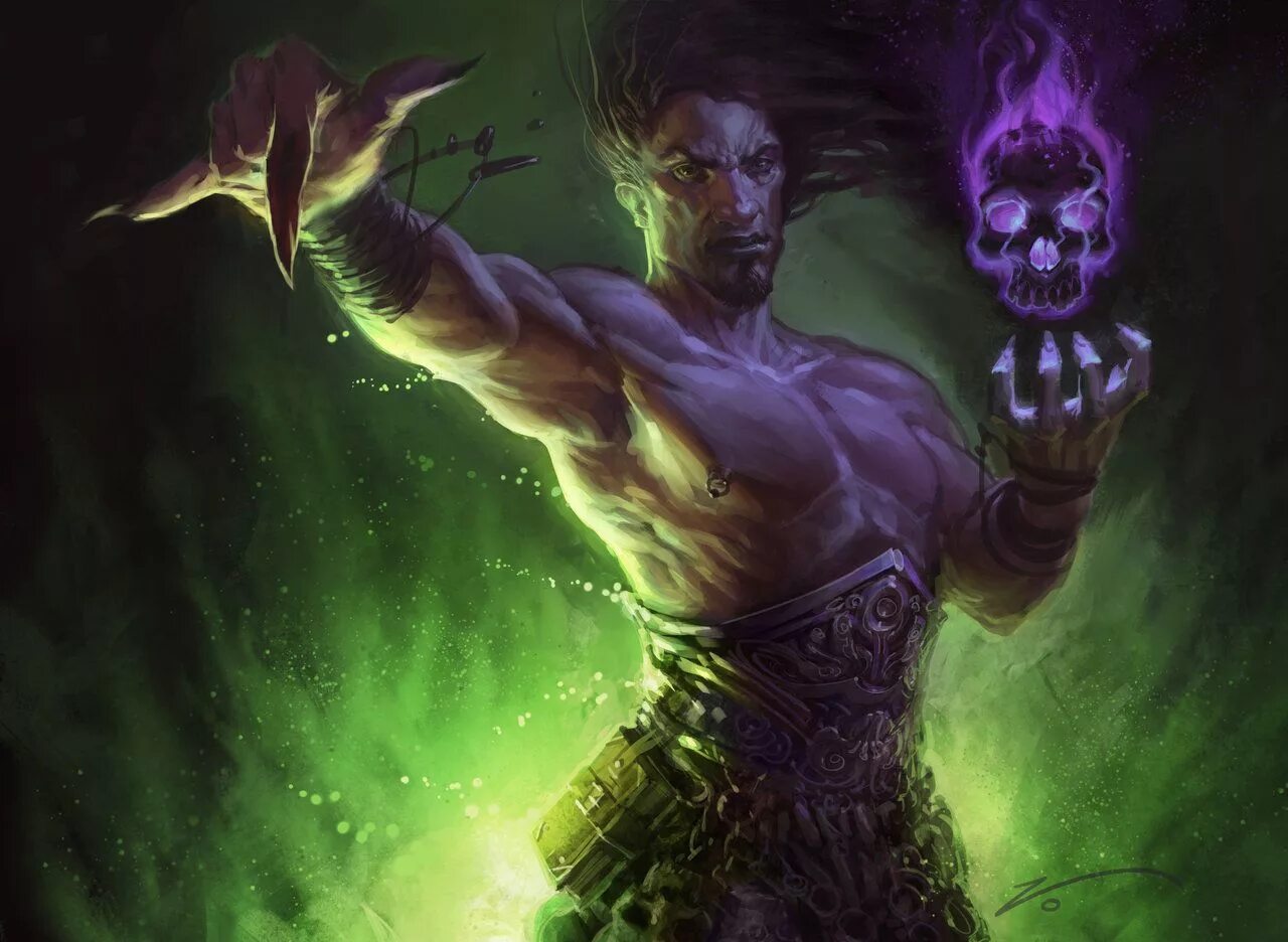 Green wizard