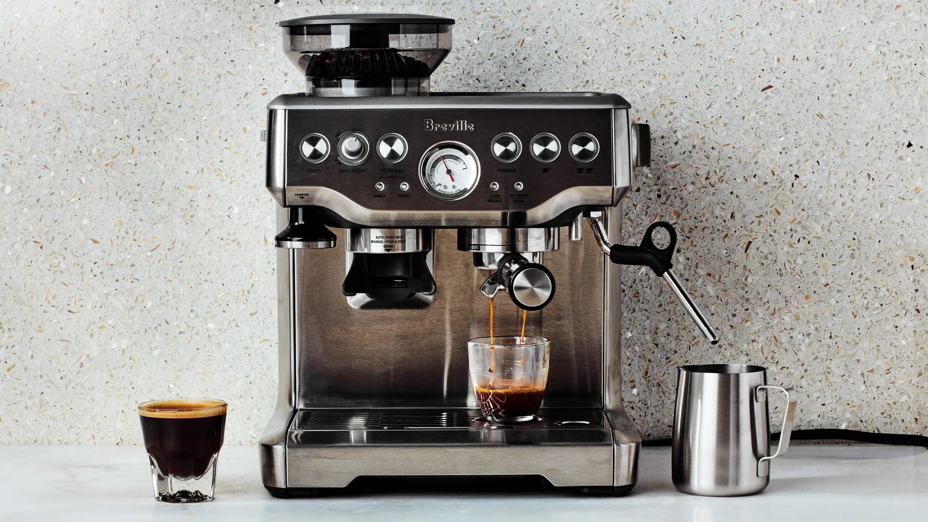 Кофемашина Espresso Coffee maker. Breville Cappuccino кофемашина. Кофейная станция Breville. Breville bes900xl. Приготовление кофе купить
